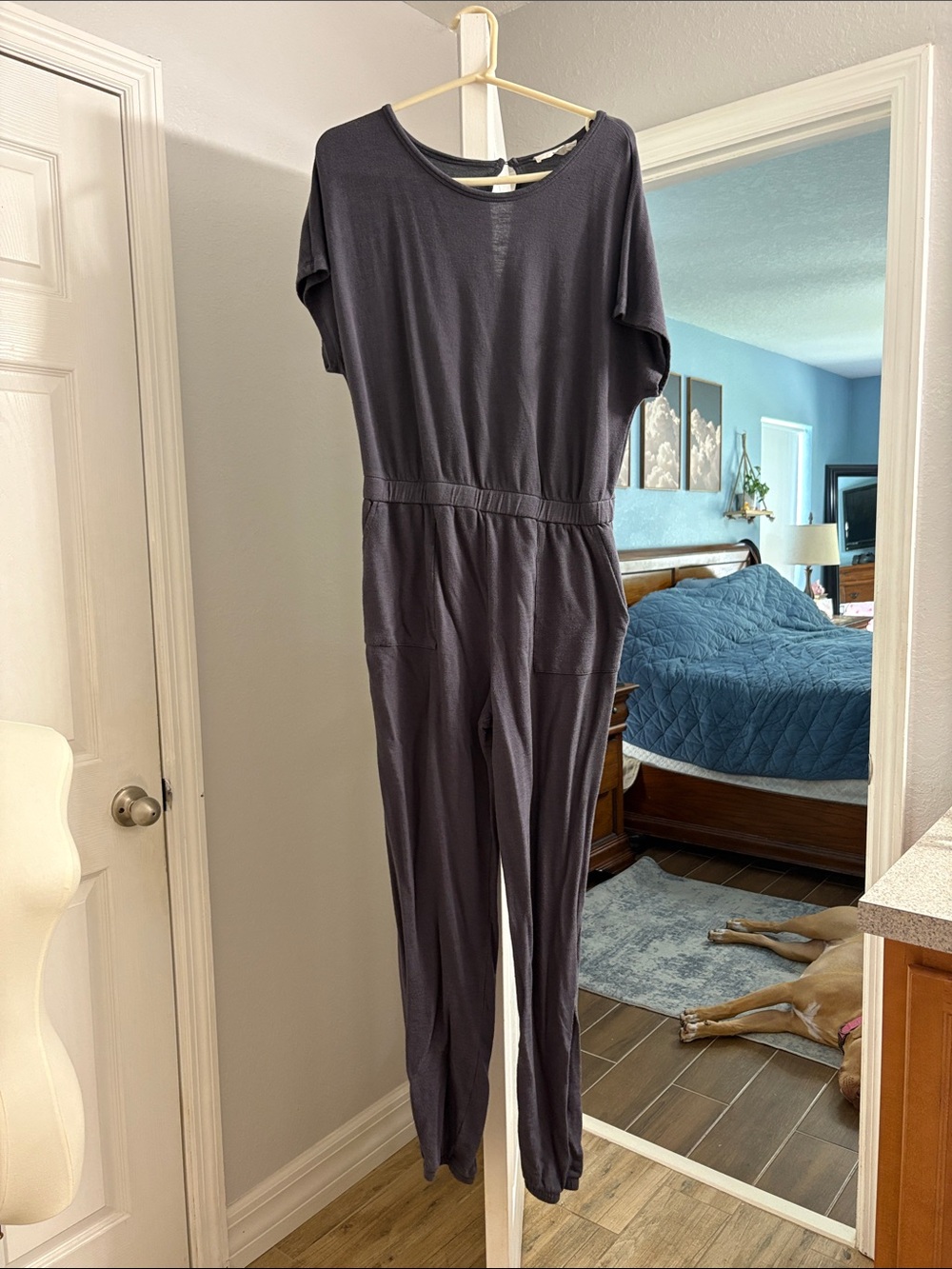 Slate colored romper